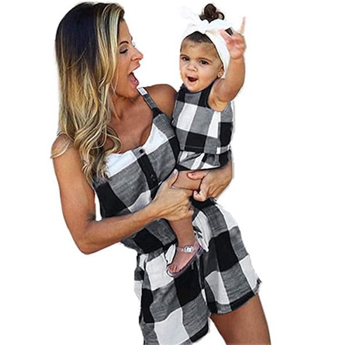 Matching mom shop and daughter rompers