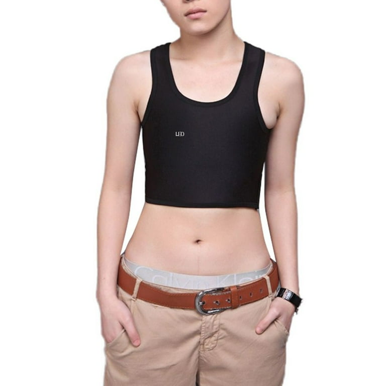 Women Sport Bra Short Corset Vest Tank Top Underwear Tomboy
