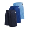 thumbnail image 1 of Ma Croix 3-PACK Men's Mesh Shorts With Pockets Gym Basketball Activewear, 1 of 5