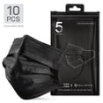 thumbnail image 1 of Ma Croix Black 3-Ply Disposable Masks, 1 of 6