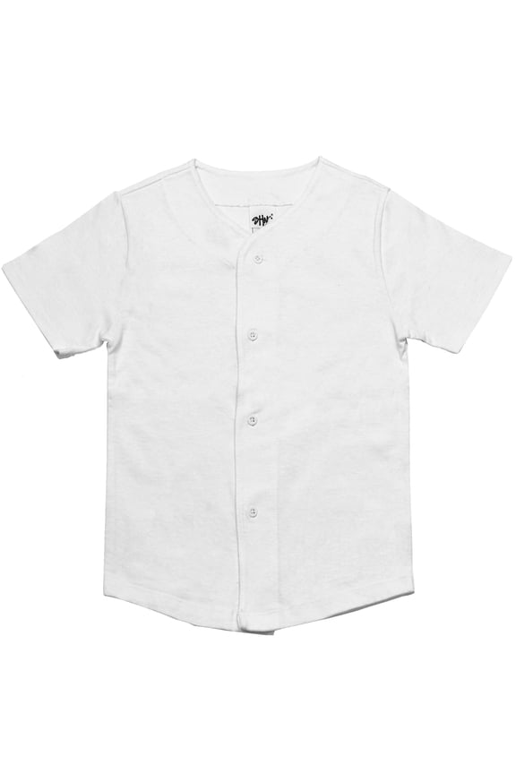 Kids Baseball Jersey Athletic Sportswear Short Sleeve