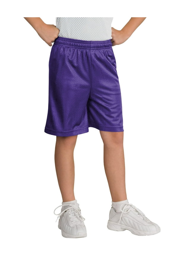Kids Mesh Shorts Gym Soccer Basketball Athletic Casual Activewear