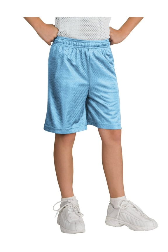 Kids Mesh Shorts Gym Soccer Basketball Athletic Casual Activewear