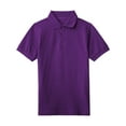 thumbnail image 1 of Ma Croix Kids Pique Polo Shirt Short Sleeve Solid Cotton Regular Fit Uniform, 1 of 6