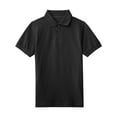 thumbnail image 1 of Ma Croix Kids Pique Polo Shirt Short Sleeve Solid Cotton Regular Fit Uniform, 1 of 6