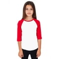 thumbnail image 1 of Ma Croix Kids Raglan 3/4 Sleeve Baseball Slim Fit T Shirt, 1 of 2