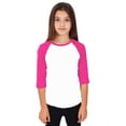 thumbnail image 1 of Ma Croix Kids Raglan 3/4 Sleeve Baseball Slim Fit T Shirt, 1 of 2