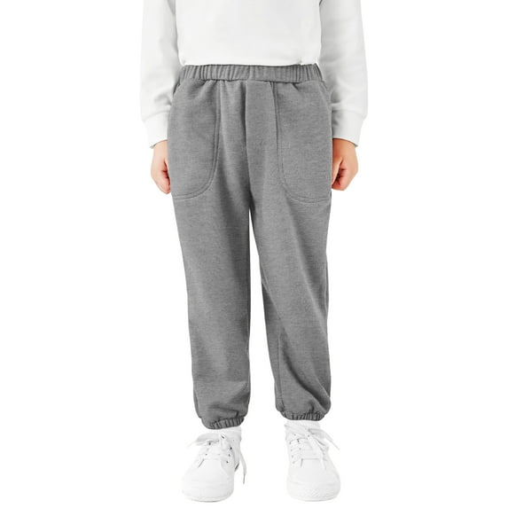 Ma Croix Kids and Toddler Premium Soft Sweatpants Boys Elastic Fleece Pants (2-16 Years)