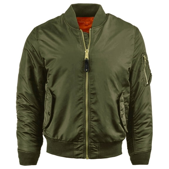 Ma Croix MA-1 Premium Bomber Flight Jacket Padded Outerwear S-2XL