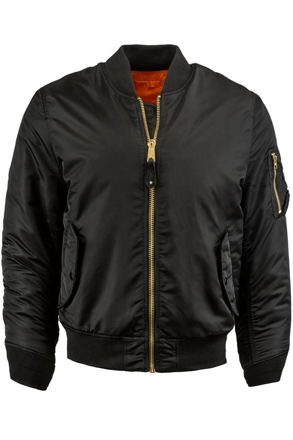 MA-1 Premium Bomber Flight Jacket Padded Outerwear S-2XL