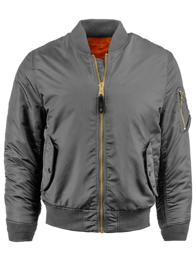 Ma Croix MA-1 Premium Bomber Flight Jacket Padded Outerwear