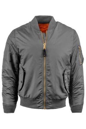 MA-1 Premium Bomber Flight Jacket Padded Outerwear S-2XL