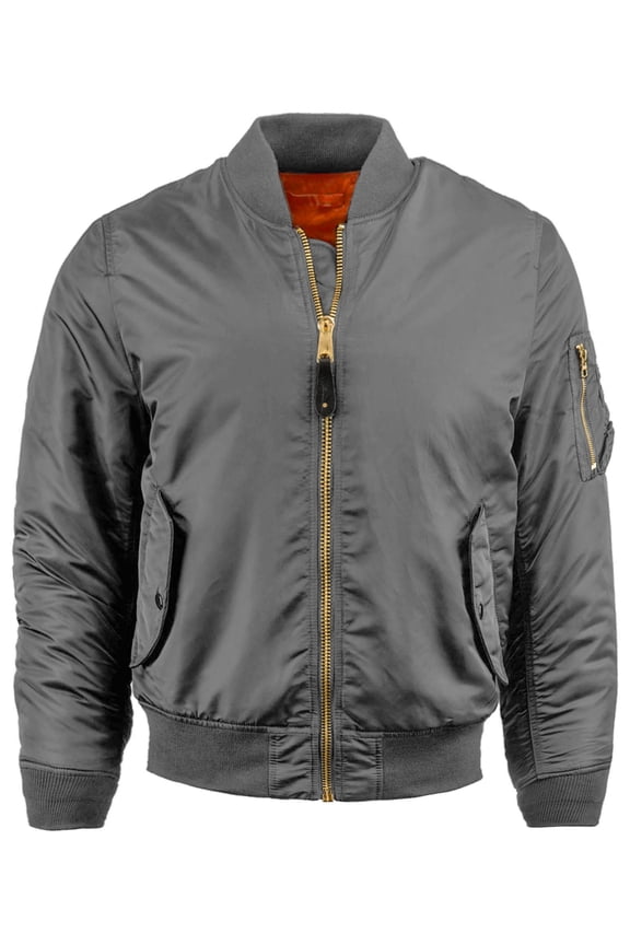MA-1 Premium Bomber Flight Jacket Padded Outerwear S-2XL