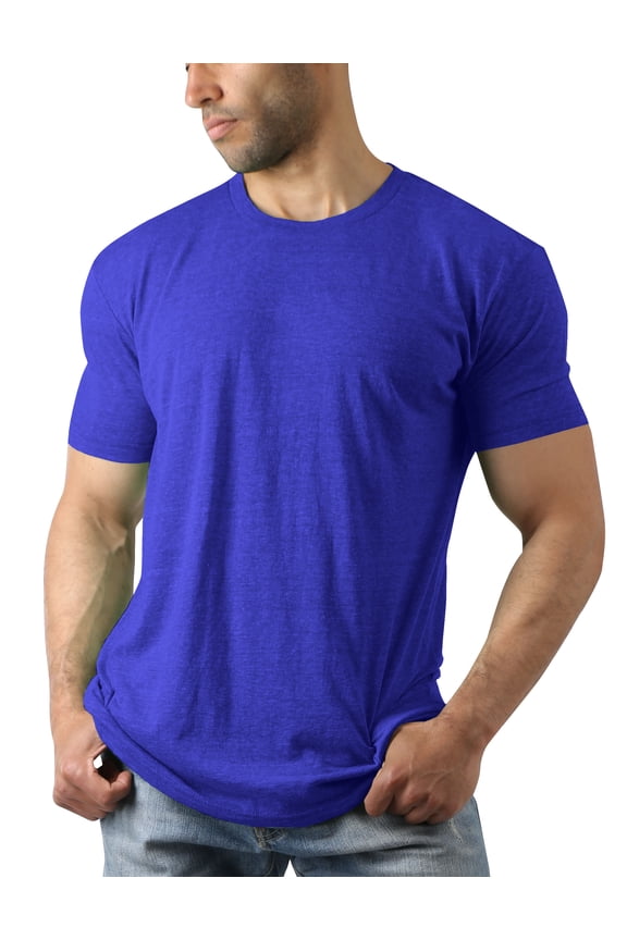 Men's Athletic Tri-Blend Round Neck T-Shirts