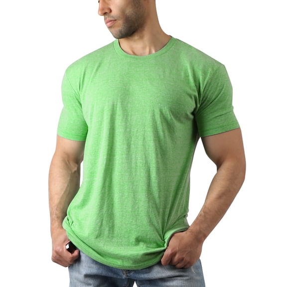 Ma Croix Men's Athletic Tri-Blend Round Neck T-Shirts