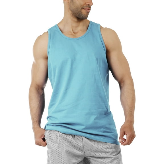 Ma Croix Men's Basic Sleeveless T Shirts Casual Active Hipster Tank Top