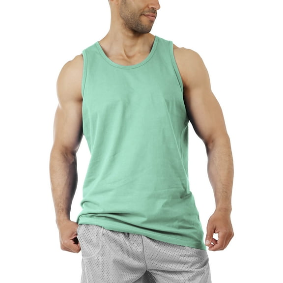 Ma Croix Men's Basic Sleeveless T Shirts Casual Active Hipster Tank Top