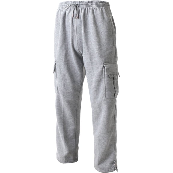 Ma Croix Men's Cargo Sweatpants Heavy Weight Fleece Long Pants M-5XL