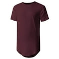 thumbnail image 1 of Ma Croix Men's Casual Longtail T-Shirts Hip Hop Urban, 1 of 6