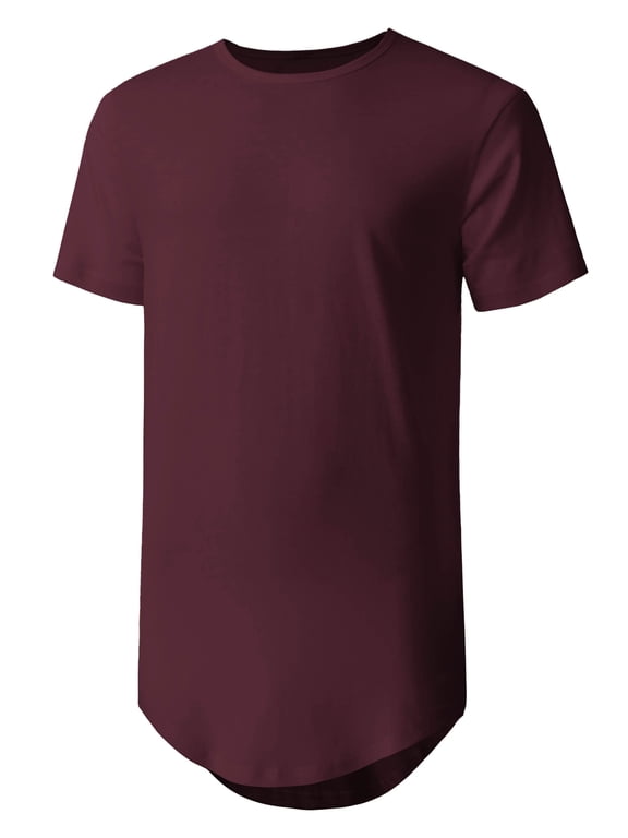 Men's Casual Longtail T-Shirts Hip Hop Urban