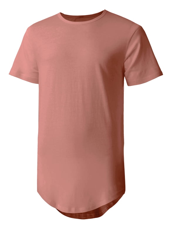 Men's Casual Longtail T-Shirts Hip Hop Urban