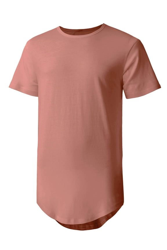 Men's Casual Longtail T-Shirts Hip Hop Urban