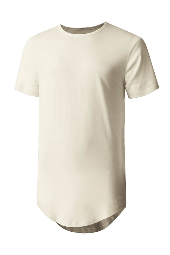 Men's Casual Longtail T-Shirts Hip Hop Urban