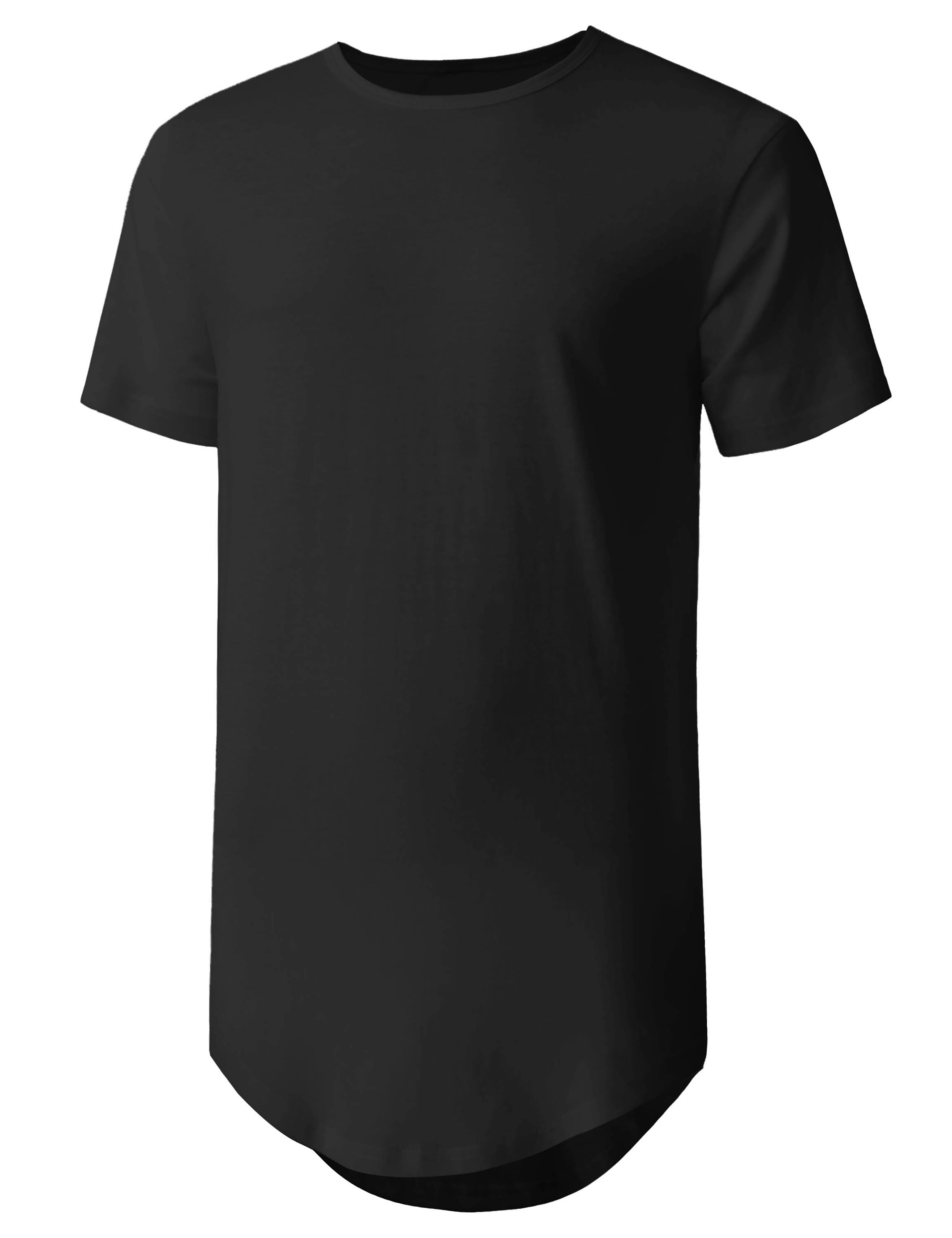 Men's Casual Longtail T-Shirts Hip Hop Urban