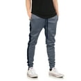 thumbnail image 1 of Ma Croix Men's Crisscross Stretch Skinny Drop Crotch Jogger, 1 of 7