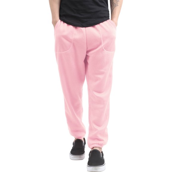 Ma Croix Men's Elastic Bottom Sweatpants with Pocket