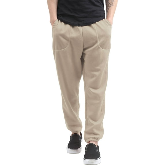 Ma Croix Men's Elastic Bottom Sweatpants with Pocket