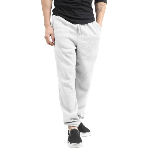 Ma Croix Men's Elastic Bottom Sweatpants with Pocket