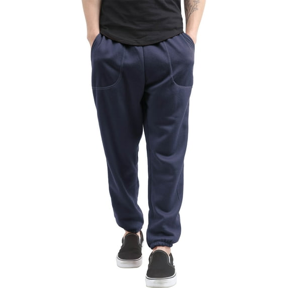 Ma Croix Men's Elastic Bottom Sweatpants with Pocket