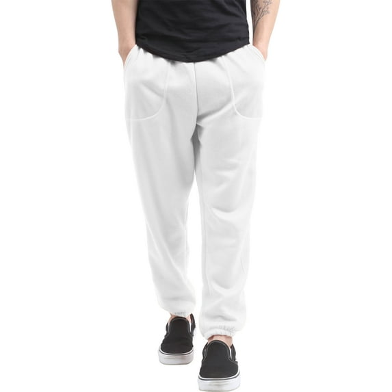 Ma Croix Men's Elastic Bottom Sweatpants with Pocket