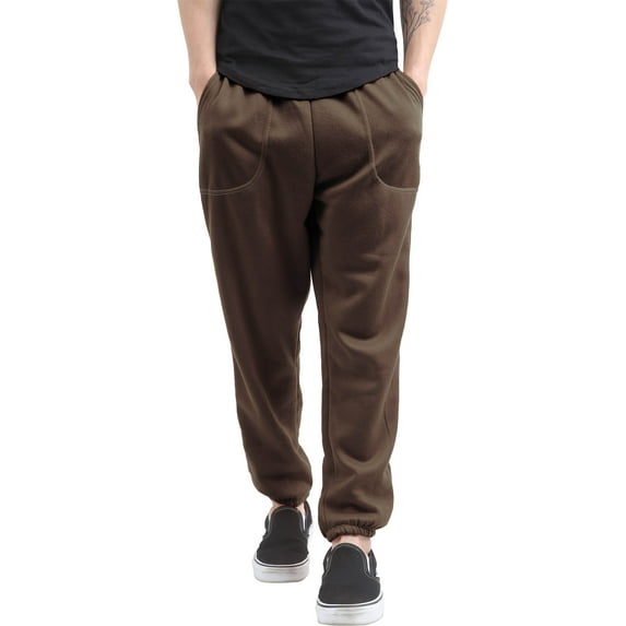 Ma Croix Men's Elastic Bottom Sweatpants with Pocket