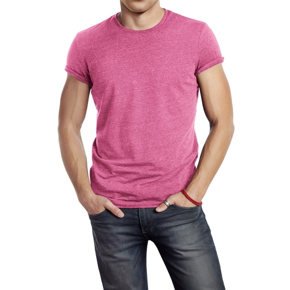 Ma Croix Men's Everyday Active Tri-Blend Round Neck T-Shirts