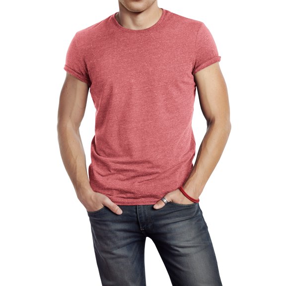 Ma Croix Men's Everyday Active Tri-Blend Round Neck T-Shirts