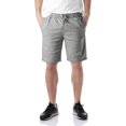 thumbnail image 1 of Ma Croix Men's Flat Front Summer Casual Twill Classic Slim Fit Cotton Shorts, 1 of 6