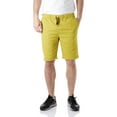 thumbnail image 1 of Ma Croix Men's Flat Front Summer Casual Twill Classic Slim Fit Cotton Shorts, 1 of 6