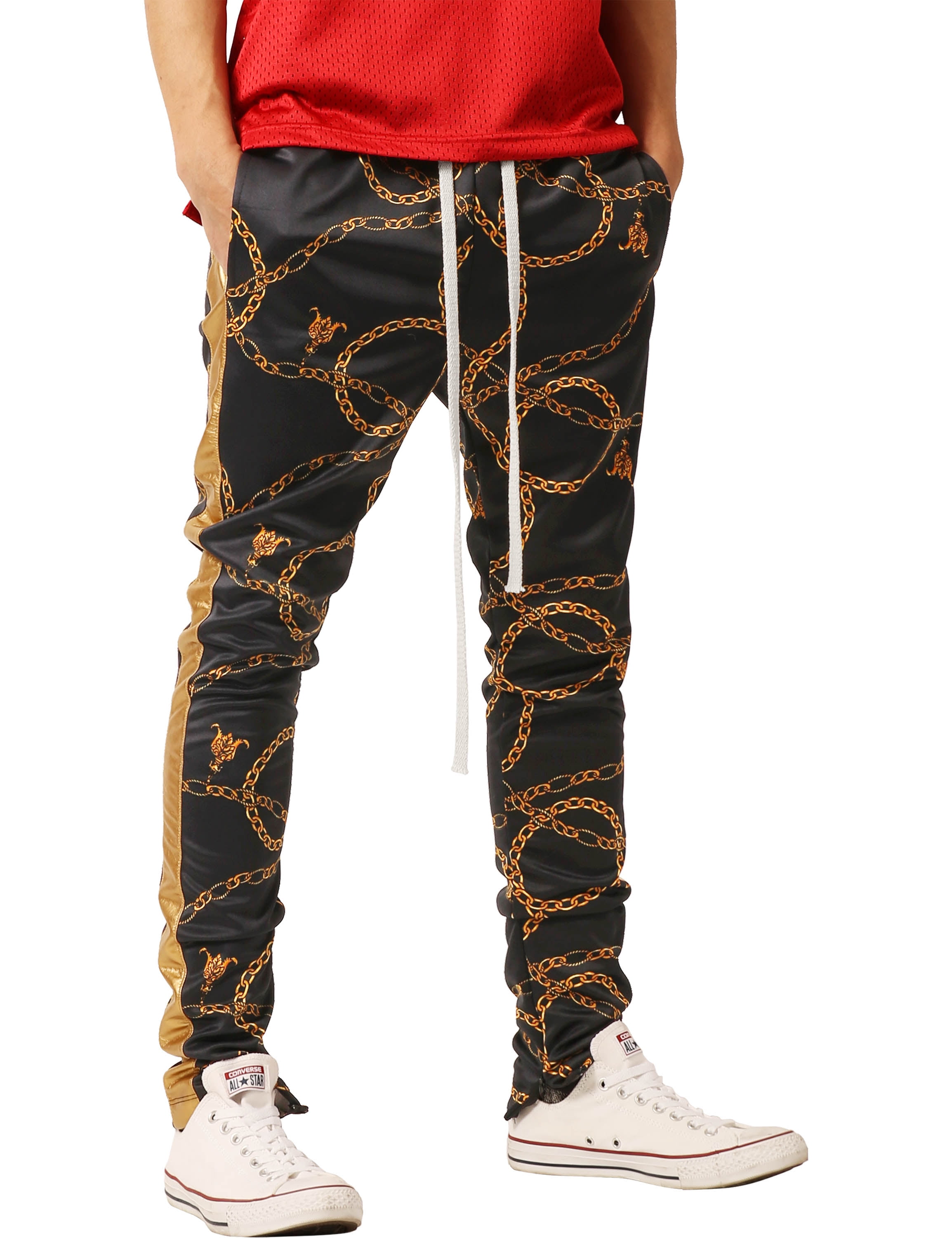 Mens Combo of 2 Tracking Wear Track Pants with Chain Pocket