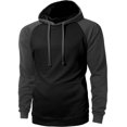thumbnail image 1 of Ma Croix Men's Heavyweight Premium Pullover Hoodie Two Tone Raglan, 1 of 4