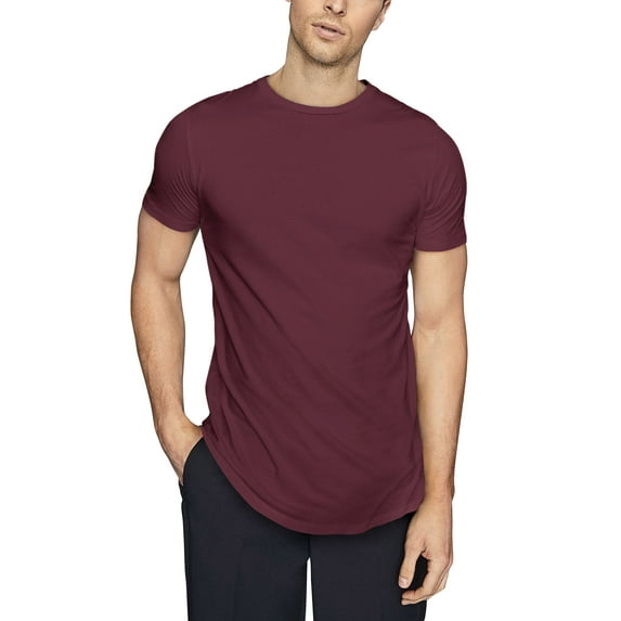 Ma Croix Men's Hip Hop Casual Longline Hipster Urban T-Shirts