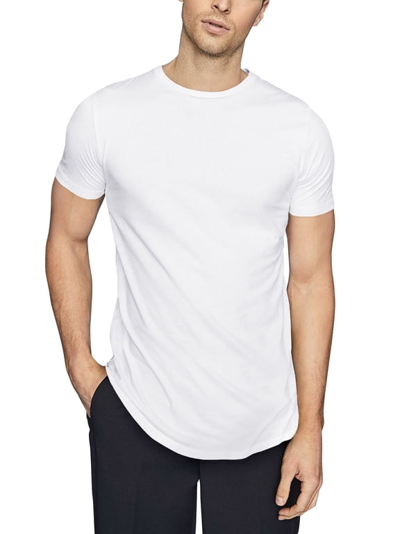 Men's Hip Hop Casual Longline Hipster Urban T-Shirts