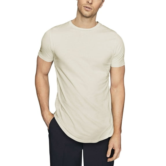 Ma Croix Men's Hip Hop Casual Longline Hipster Urban T-Shirts