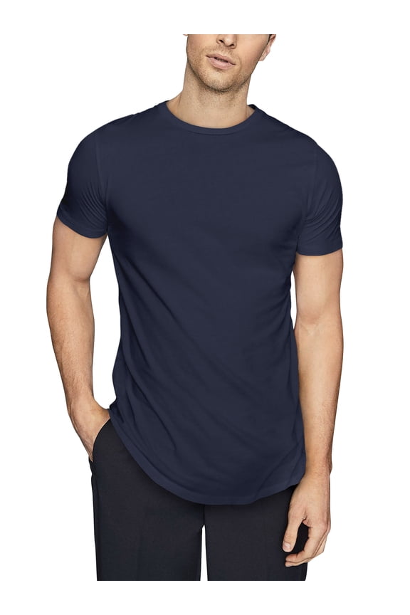 Men's Hip Hop Casual Longline Hipster Urban T-Shirts