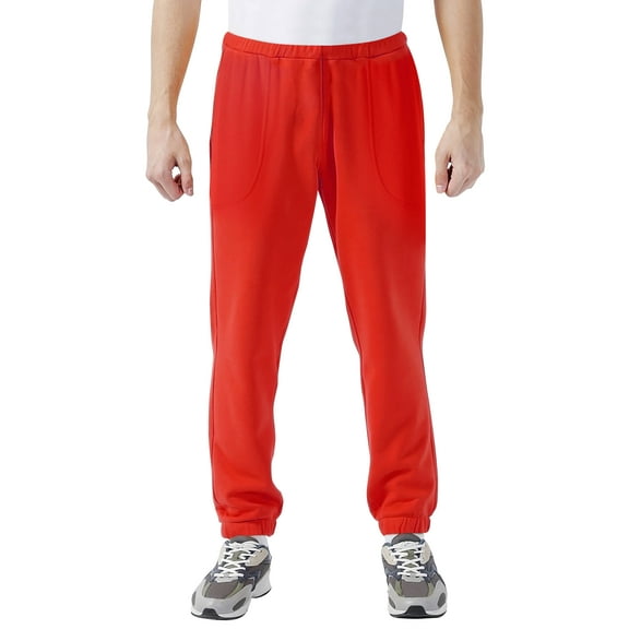 Ma Croix Men's Lightweight Jogger Elastic Bottom with Pockets, Up to 5XL