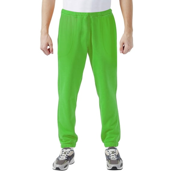 Ma Croix Men's Lightweight Jogger Elastic Bottom with Pockets