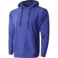 thumbnail image 1 of Ma Croix Men's Lightweight Pullover Hoodie Sweatshirt with Kangaroo Pocket (Small, Heather Royal Blue), 1 of 4