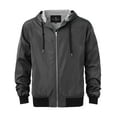 thumbnail image 1 of Ma Croix Men's Lightweight Windbreaker Athleisure Jacket, 1 of 3