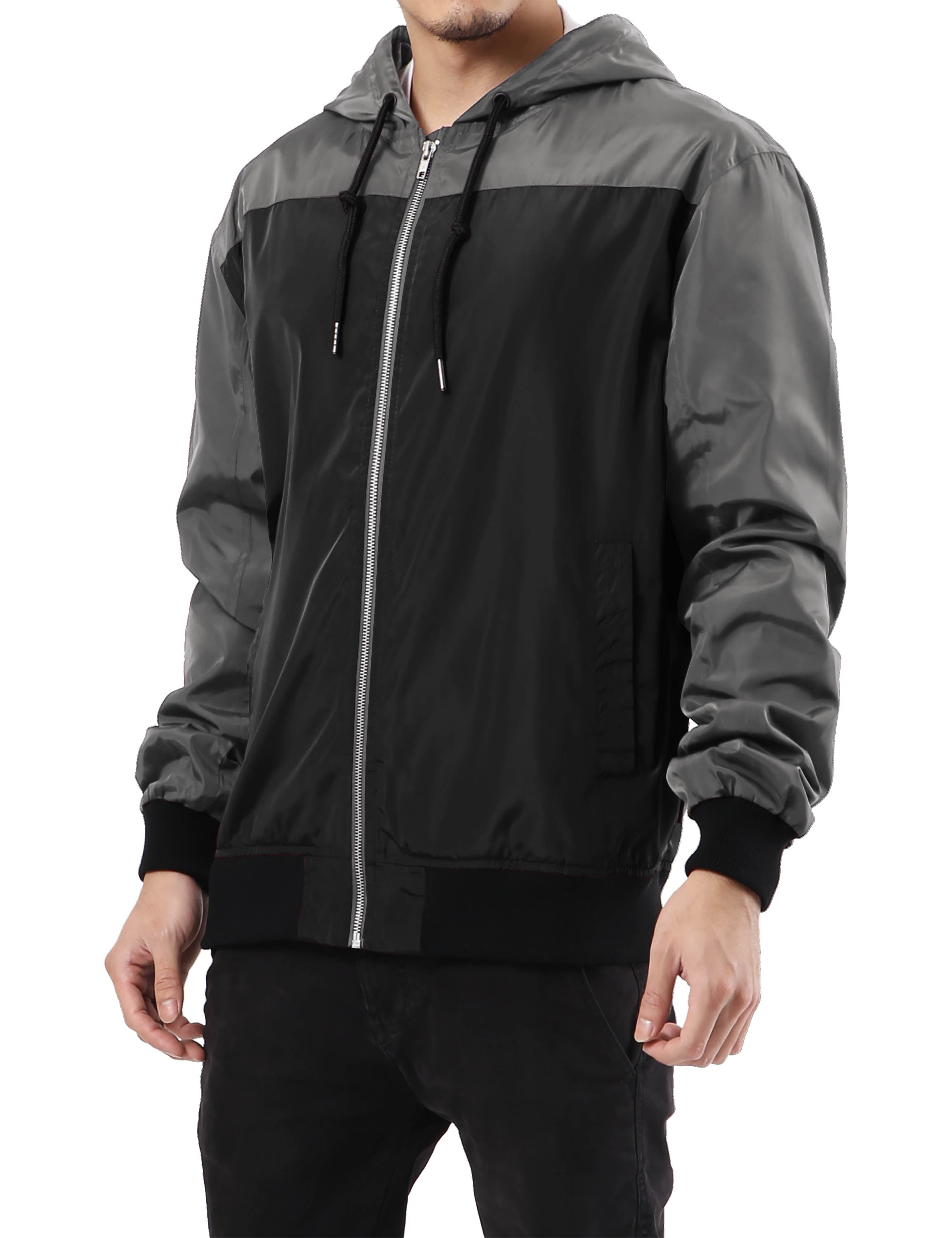 Ma Croix Men's Lightweight Windbreaker Hooded Winter Jacket Ma Croix Men's Lightweight Windbreaker Hooded Winter Jacket